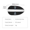 OGGM9 2pcs Car Side Rearview Mirror Rain Eyebrow Sun Visor Protector For BMW X3 X5 M5 M3 E46 E90 E60 F10 E39 F30 E36 G30 E87 E70