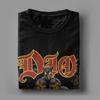 Уникальная футболка Dio The Last In Line Tour для мужчин, футболка с круглым вырезом, 100% хлопок, короткий рукав, одежда больших размеров