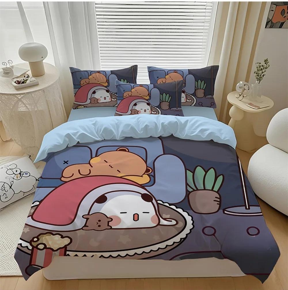 Bubu Dudu Duvet Cover Pillowcase Bubu Bedding Adult Boy Girl Bedroom Decoration Single Double Large Size Bed children's gift