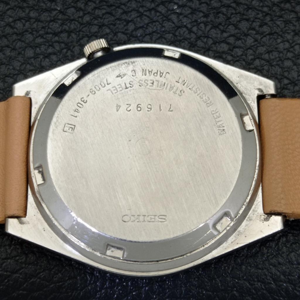 Б/У винтажные мужские часы SEIKO 5 AUTOMATIC JAPAN с черным циферблатом a434950-2 R122-a434950