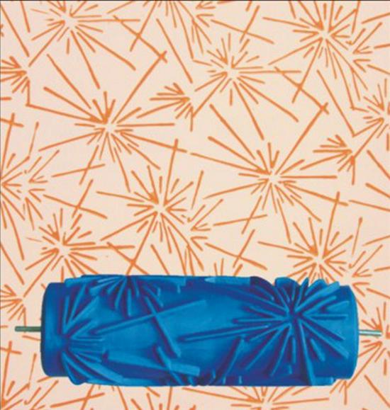 5-дюймовый ролик с рисунком для жидких обоев - Инструмент для DIY-точечной росписи и покраски стен