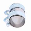 2inch Stainless Steel   Exhaust Band Clamp Muffler Catback Pipe Connector WCelsius