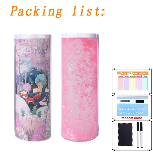 Электронный пенал для школы в японском стиле