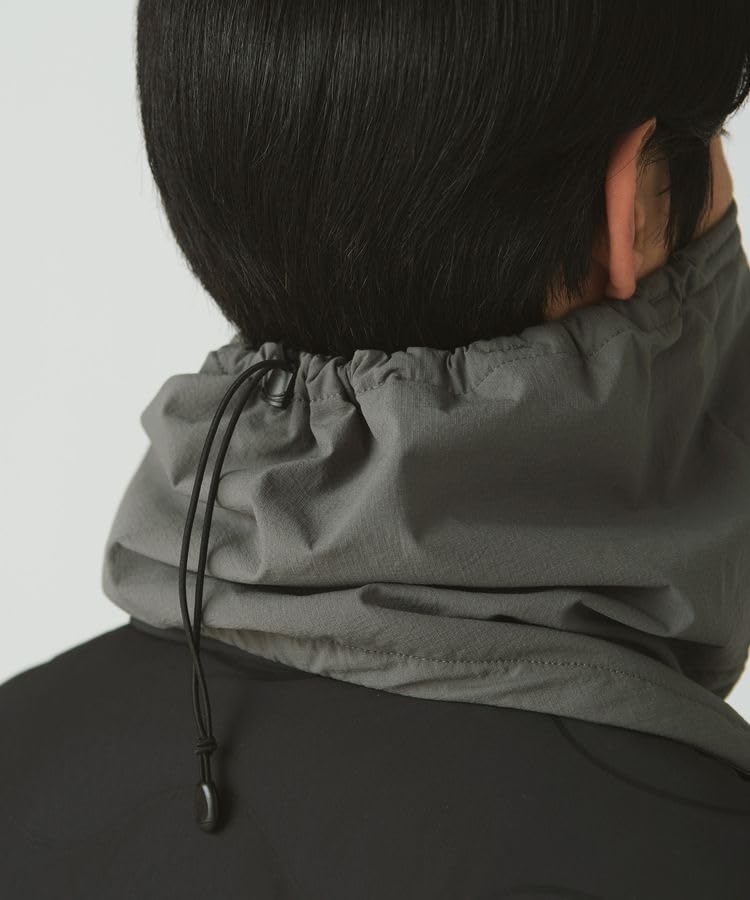 Snow Peak Дышащий утепленный бафф AC-25AU017, Бафф, Снуд, Капюшон, Мужской и женский, Серый