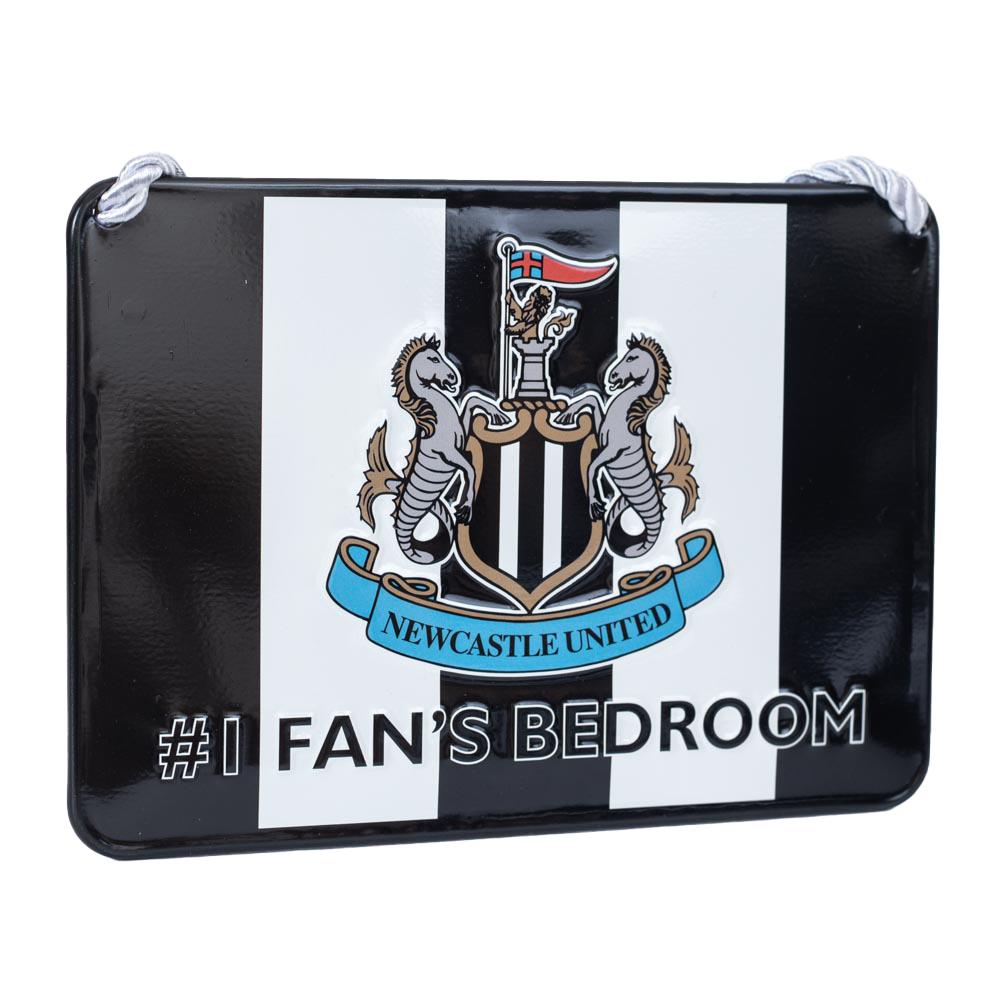 Newcastle United FC No. 1 Fan Stripe Hanging Sign