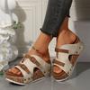 Arrival Women's Summer Platform Wedge Heeled Sandals Comfortable Casual Outdoor Open Toe Beach Slippers