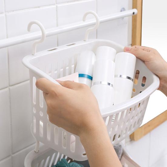 Подвесная корзина для хранения Большая вместимость Высокая грузоподъемность Полая вентилируемая Водонепроницаемая Легко чистится Органайзер для корзины для хранения