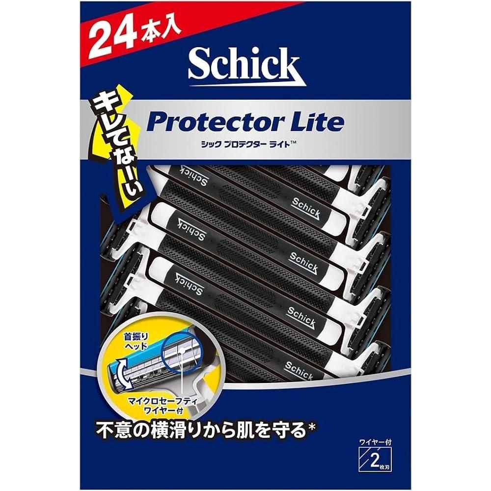 Одноразовые бритвы Schick Protector Light с 2 лезвиями (24 шт.)