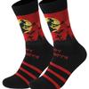 Men's Autumn and Winter Halloween Theme Warm Sweatabsorbing Deodorizing Socks