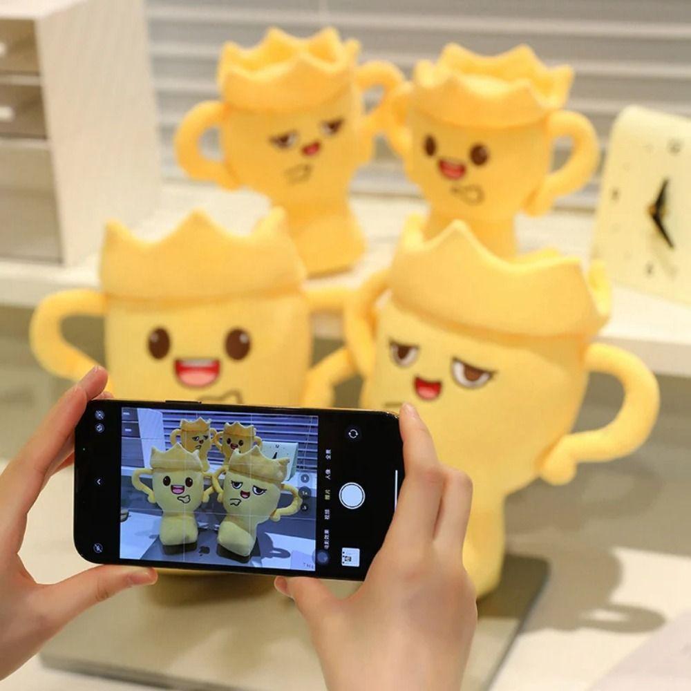 Victory Trophy Champion Trophy Plush Toys PP Cotton Victory Championship Plush Toys New Year