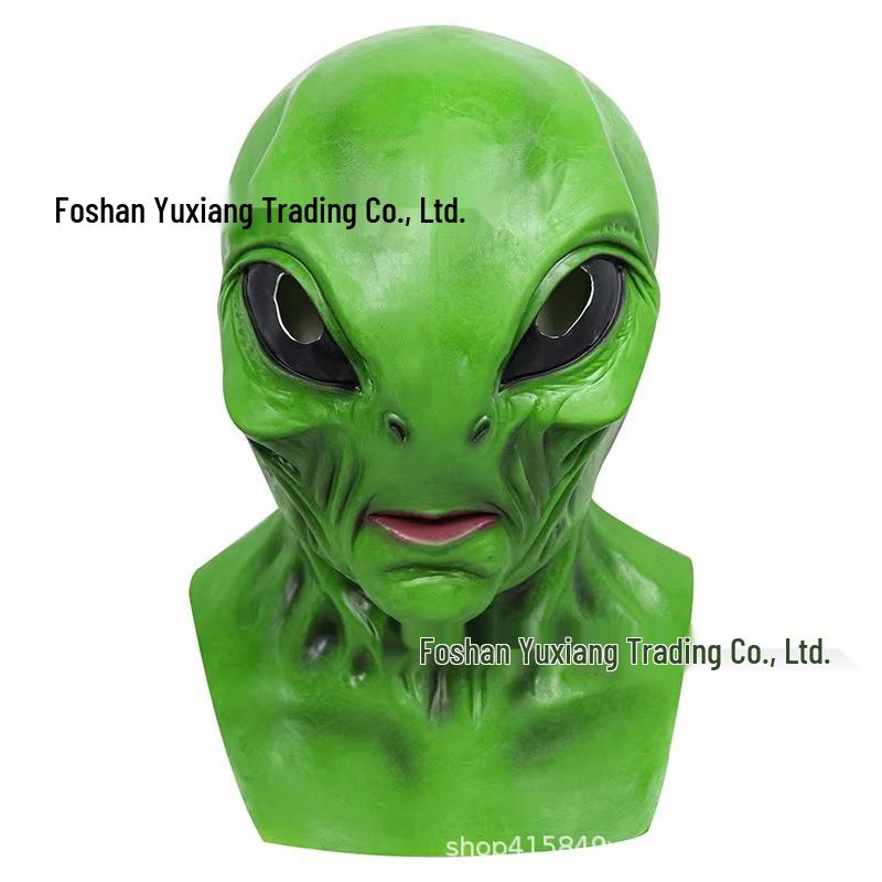 Faceless Alien Mask for Halloween Party Prank - Scary Masquerade Headgear