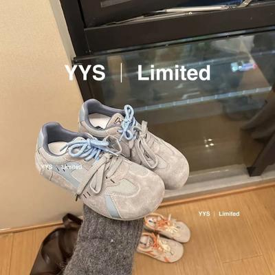 [Странный эстетизм] Корейские внутренние увеличивающие рост, сочетающиеся по цвету, немецкие кроссовки для тренировок, женские, весна 2025, туфли-одиночки, кроссовки Forrest Gump, спортивные