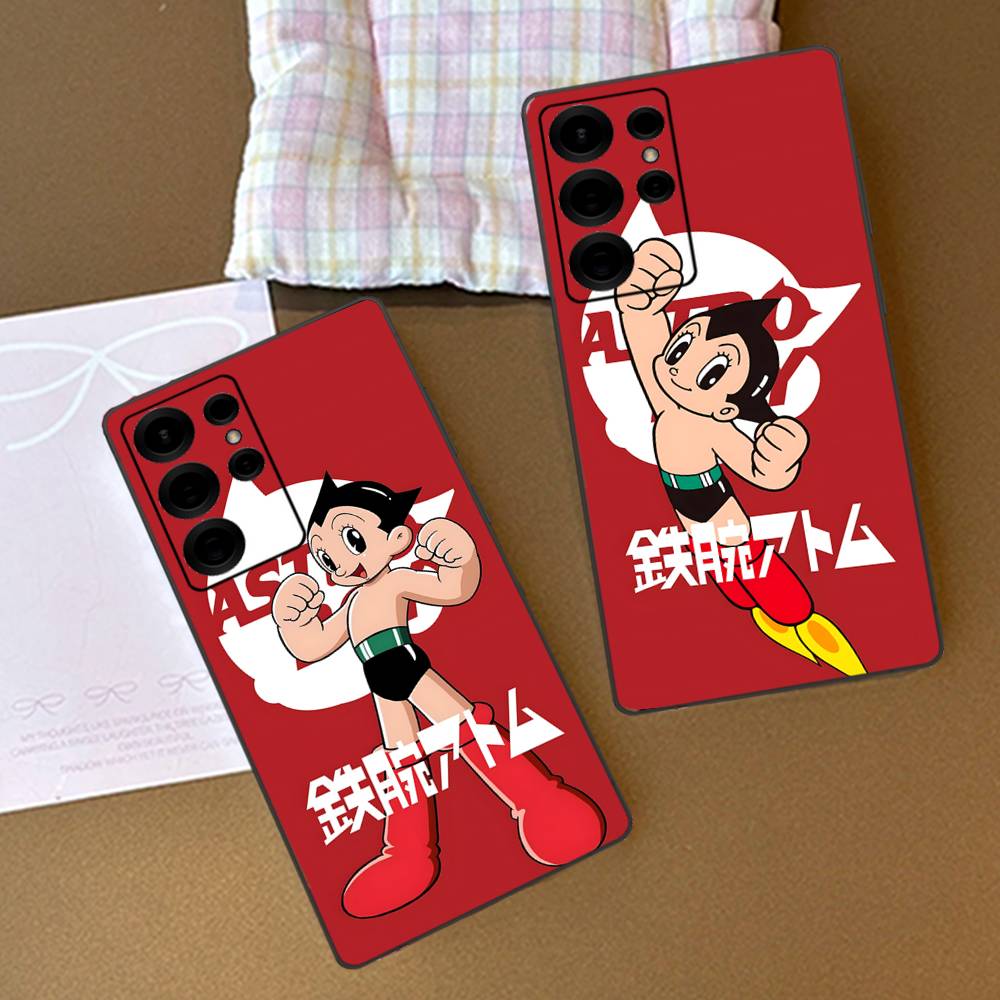 Astro Boy Cartoon Phone Case For Samsung S 24 fe 25 Ultra plus 20 lite 21 30 22 23 24 22 Ultra 5G Fundas