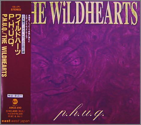 CD WILDHEARTS P.H.U.Q AMCE810 EastWest 1995 Japan ObiRock Used