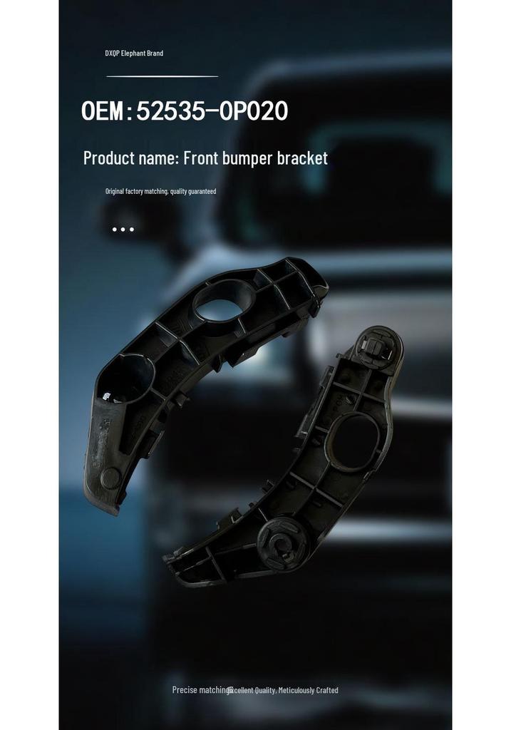 52535-0P020 Front Bumper Bracket RH Fit for Toyota Reiz 2010-2015