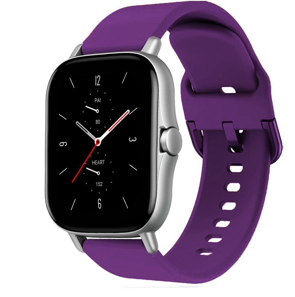 Силиконовый ремешок 20 мм 22 мм Для Amazfit GTS 4/3/2/2e/Mini/GTR 4 3 3 pro/GTR2/2e/stratos 2/3 Браслет для часов correa Amazfit bip ремешок