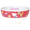 Sanrio 50th Anniversary Kitty Rice Microwave and Dishwasher Made In Product Number 310130 "Hello Kitty" Bowl, 10.5cm, Safe, Japan,