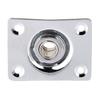 Musiclily Guitar Jack Plate Chrome Rectangular