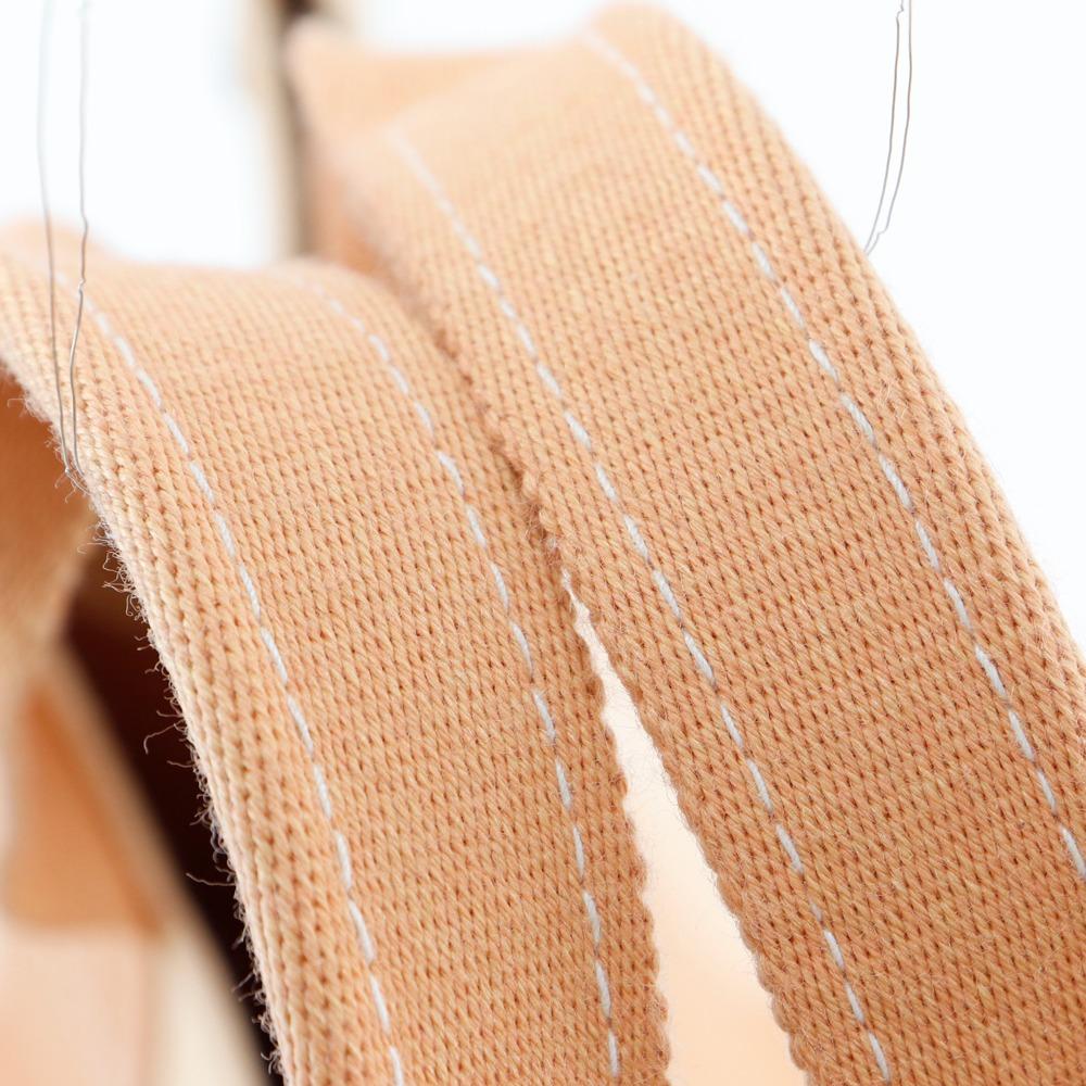 HERMES Bora Bora PM Handbag Orange canvas Women Used