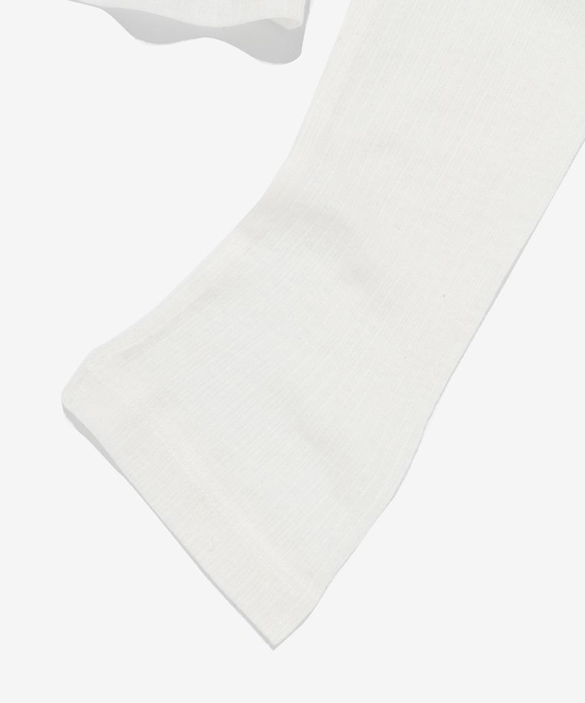 SEOUL APPAREL Мягкая строчка Тонкий с длинным рукавом (слоновая кость)