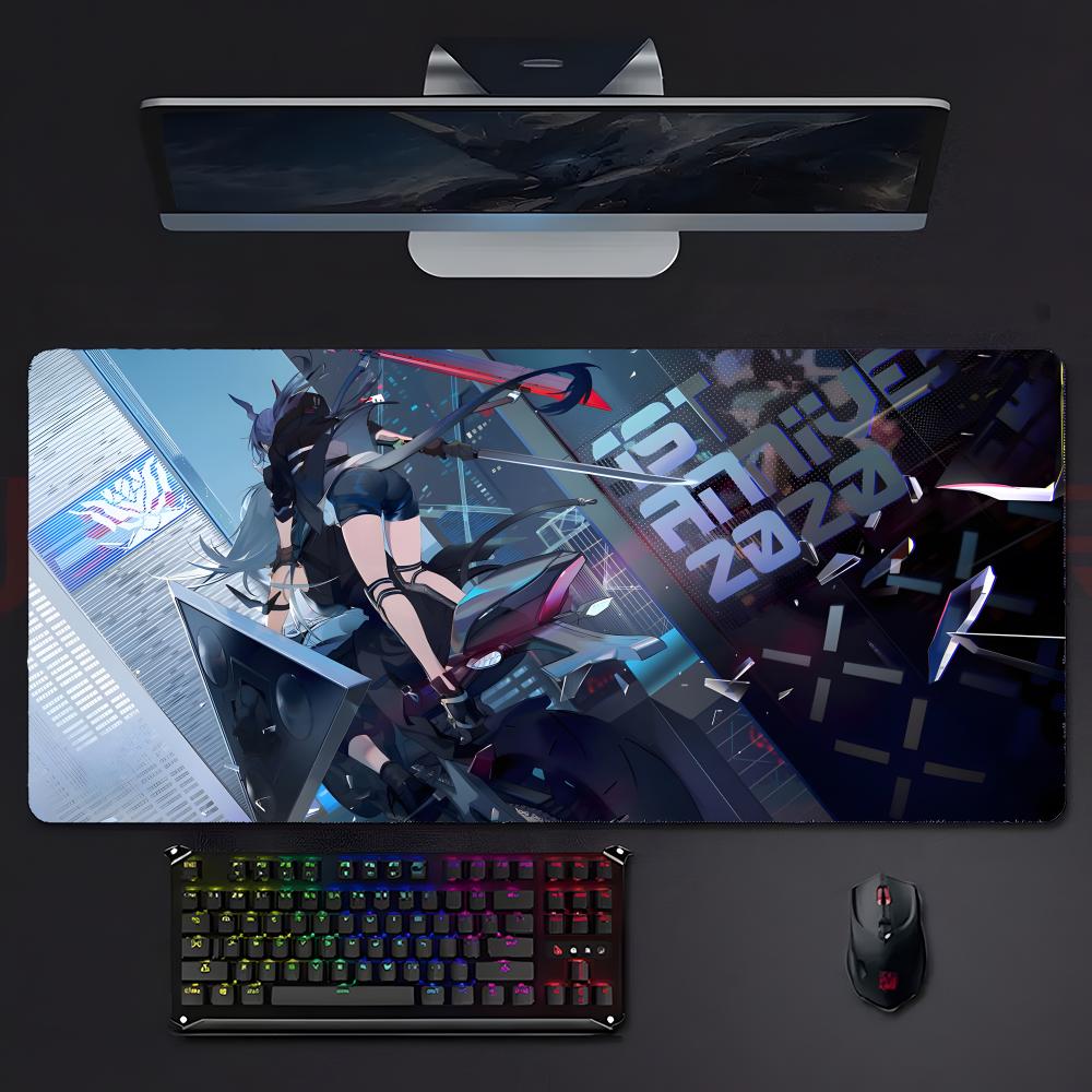 Game Strategic Aarknights Mouse Pad Mousepad Large Gaming Lockedge Thickened Pc Table Desk Mat
