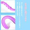 Anal Beads Flexible Anal Plug Bendable Dildo Beginner Anal Plug Women Anani Beautiful Anal Masturbation Goods No Pain Jelly-like Double-Headed (Type