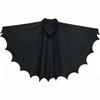 Black Hooded Bat Cape Devil Wizards Vampires Cosplay Costumes Halloween Festive Masquerade Ball Stage Performance Costume