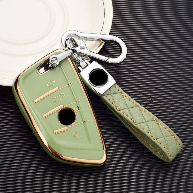 Car Key Fob Case Cover For BMW 1 3 5 7 Series X1 X3 X4 X5 F10 F20 F21 F30 F18 F25 M3 M4 E34 E36 E60 E90 Keychain Accessories