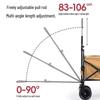 Heavy-Duty Foldable Outdoor Camping Cart