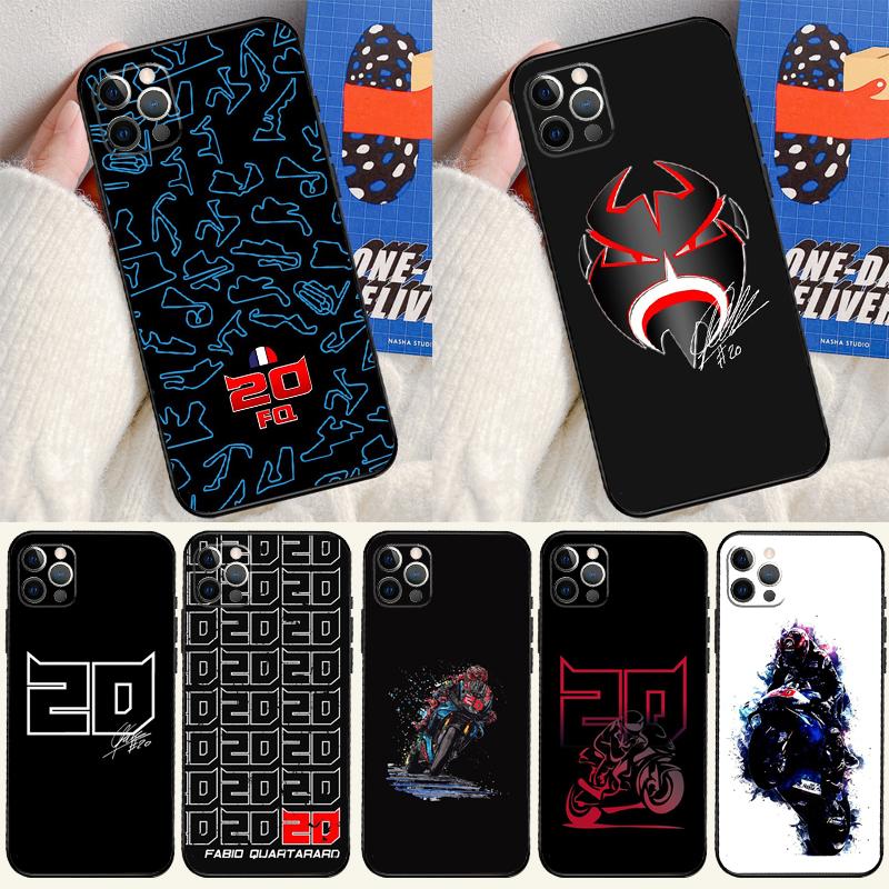 Мото №20 Фабио Квартараро Чехол Для iPhone 16 15 14 Pro Max 15 14 13 12 11 Pro Max XS 12 13 Mini 15 Plus Fundas