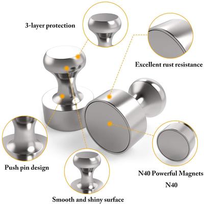 Неодимовый магнит N52 Сверхсильные магниты 12 X 16 мм для магнитной доски, перфорированной доски, холодильника, конусных магнитов, музыкальных магнитов, пробковой доски