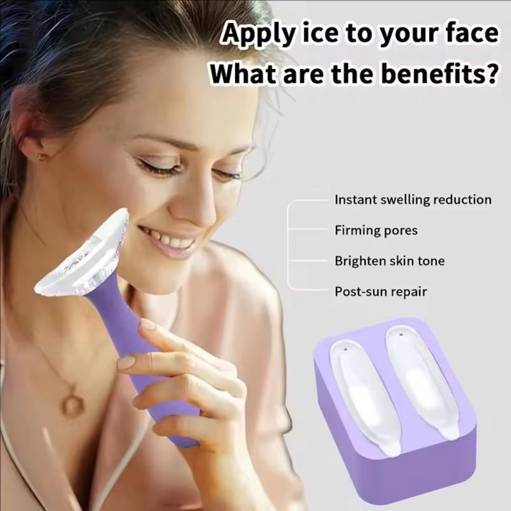 Non Electric Facial Massager Reduce Swelling Facial Cold Therapy Instrument  Women Skincare