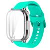 Защитный чехол+силиконовый ремешок для Xiaomi Redmi Watch 5 active/5 Lite Полное покрытие экрана ТПУ Мягкий чехол и дышащий спортивный ремешок