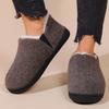 House Shoes Casual Women Shoes Winter Indoor Fluffy Home Shoes for Men Outdoor Antiskid High Ankle Furry Slippers