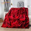 Dream Love Rose Nordic Flowers Daisy Blanket,Soft Throw Blanket for Home Bedroom Bed Sofa Picnic Travel Office Cover Blanket Kid