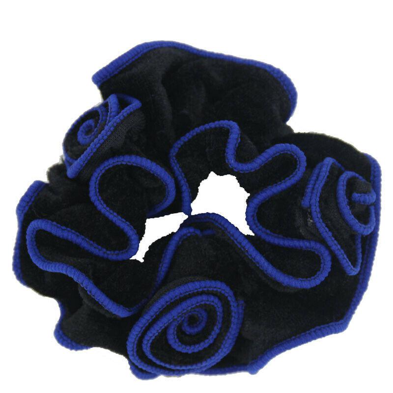 Hedband Rose Flower Exquisite Velvet Hair Scrunchie Elastic Bobbles Hairband Pretty