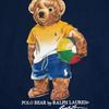 Мужская футболка с коротким рукавом и круглым вырезом Polo Ralph Lauren Sport с принтом медведя 710752599-002
