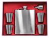 Elegant Hip Flask with Shot Glasses and Funnel - The Perfect Gift