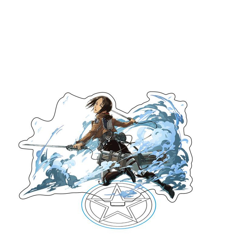 15cm Anime Attack On Titan Acrylic Stand Action Figure Toy Cartoon Figures Desktop Home Decoration