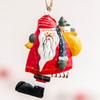 Drop Ornaments Festival Supply Christmas Decorations Santa Claus Cartoon Angel Hanging Pendants