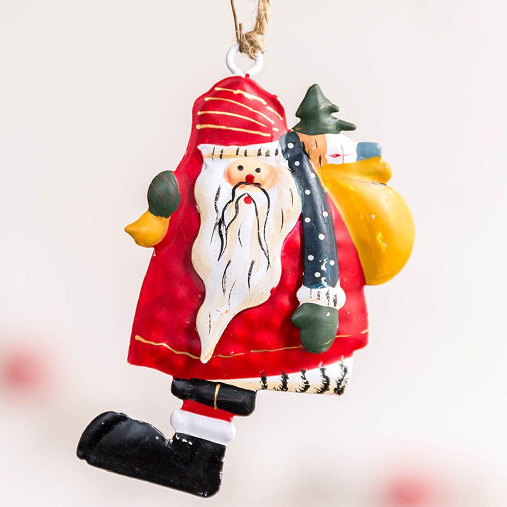 Drop Ornaments Festival Supply Christmas Decorations Santa Claus Cartoon Angel Hanging Pendants
