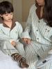 Hey Darling Small Curls Princess Girls' Korean Single-Breasted Pajama Set - Spring/Autumn