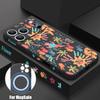 Красочный мультяшный чехол Для iPhone 17 Pro Max Магнитный Для Magsafe Силиконовая крышка Для iPhone 16 Pro Max Funda iPhone 15 14 13 12 11 16E Air