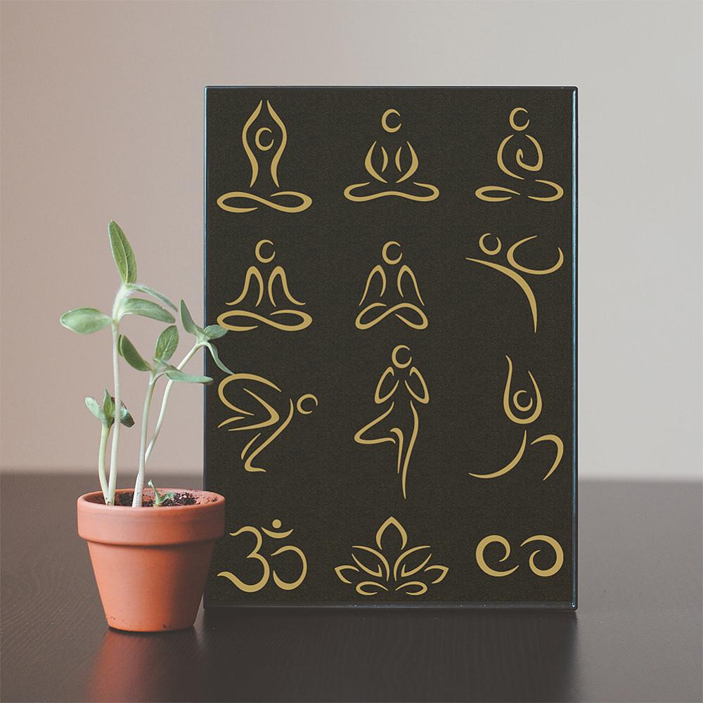 9Pcs 9 Styles PET Hollow Out Drawing Painting Stencils, for DIY Scrapbook, Photo Album, Mixed Shapes, 210~300x297~300mm, 1pc/style