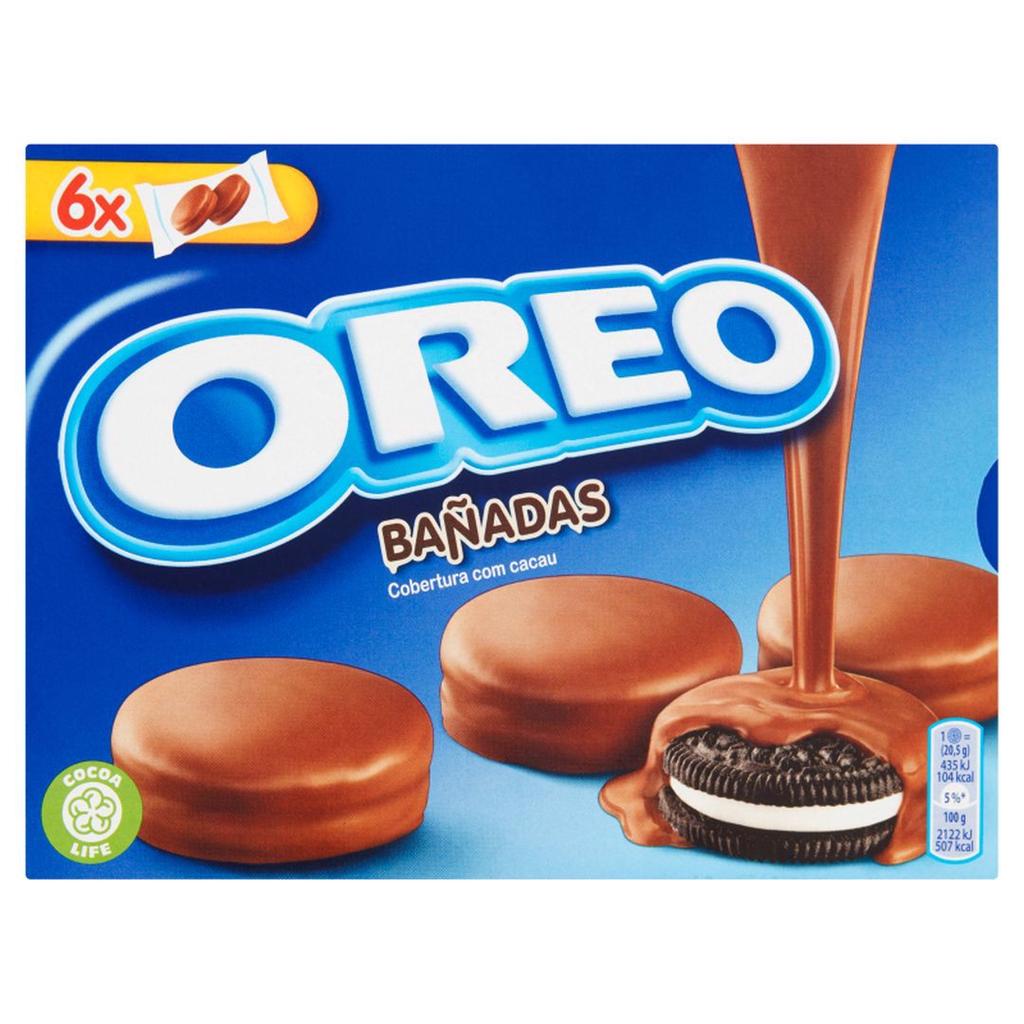 Oreo Cocoa Cookies with vanilla filling and cocoa icing 246 g (12 pieces)