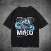Printed T-shirt Hatsune Miku Printed Street T-shirt New Woman T-shirt Casual T-shirt T-shirt Various