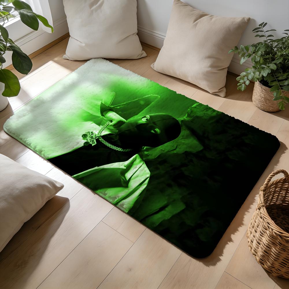 Singer YYeat Lyfestyle Floor Mat Soft Flannel Absorbent Mat Non-Slip Rug Home Bedroom Bathroom