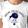 Футболка Новая Зеландия, Футболка с птичкой киви, Сувенирная футболка из Новой Зеландии, Милая унисекс футболка с графикой киви