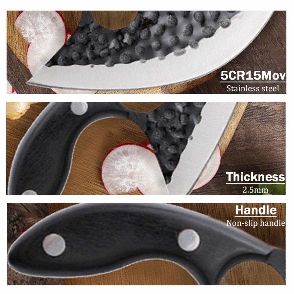 3PCS Stainless Steel Utility Knife Boning Knife Chef Knife for Cooking Small Pocket Kitchen Knife with Sheath