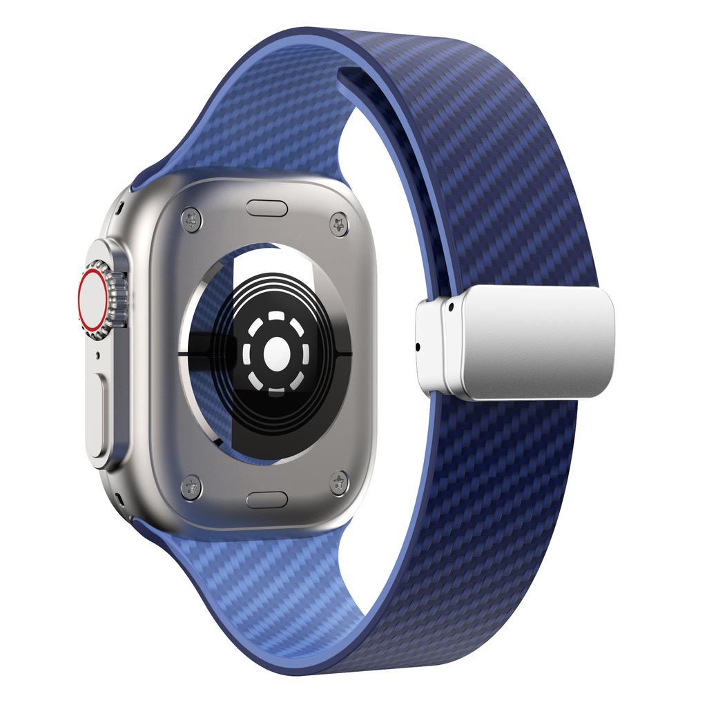 Ремешки Для Apple Watch Ultra 2 ремешки 49мм 44мм 45мм 41мм 40мм 46мм 42мм Магнитный Ремешок Браслет iWatch Серия 9 8 7 10 6 SE 5